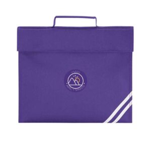 awel y mynydd school uniform book bag with logo