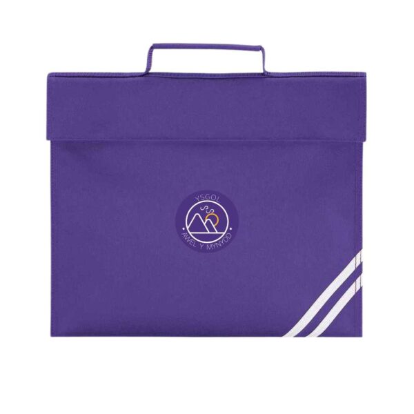 awel y mynydd school uniform book bag with logo