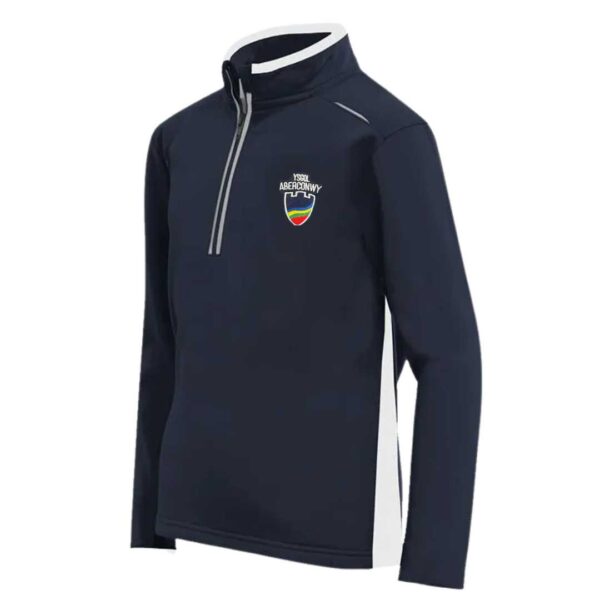 ysgol aberconwy school uniform 14 qtr zip top north wales conwy colwyn bay