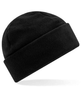 Beechfield Recycled Fleece Cuffed Beanie Black