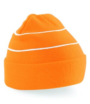 Beechfield Enhanced-Viz Beanie Beechfield high viis beanie with logo company business high quality north west wales