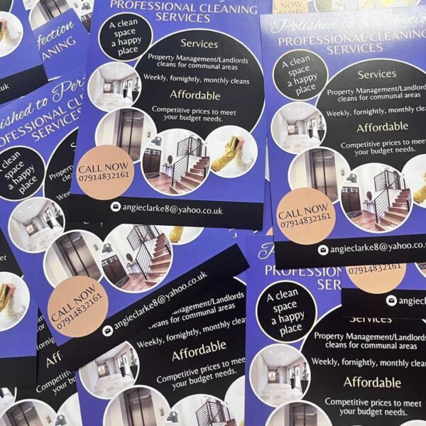 personalised flyers