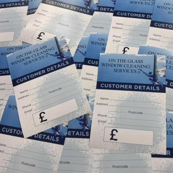printing and merchandise companu personalised with logo north west wales contact form double sided print flyer