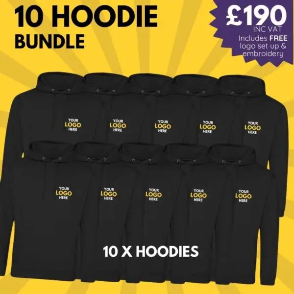 10 Hoodie Bundle