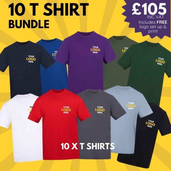 10 T Shirt Bundle