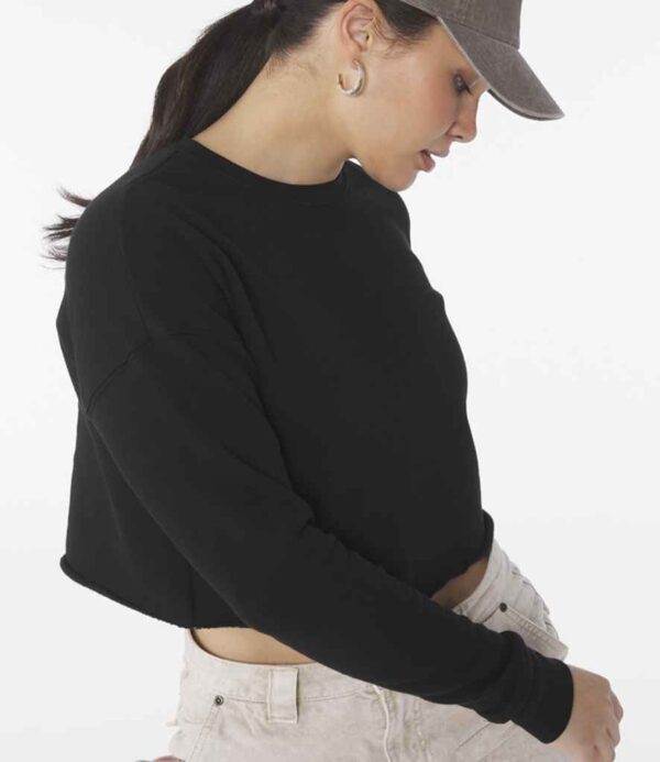Bella Ladies Cropped Sweatshirt - Image 4