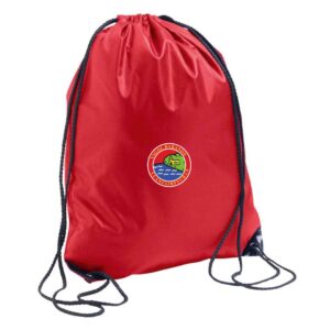 Ysgol babanod llanfairfechan school uniform gym sac swim bag with logo