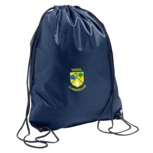 Ysgol llanddulas school uniform gym sac swim bag with logo