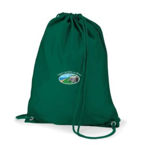 Ysgol llandrillo yn rhos school uniform gym sac swim bag with logo