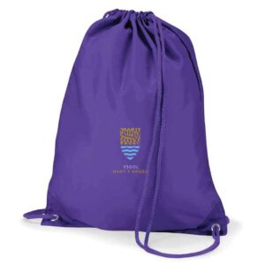 Ysgol nant y groes school uniform gym sac swim bag with logo