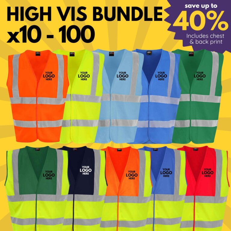 high vis printed workwear bundle