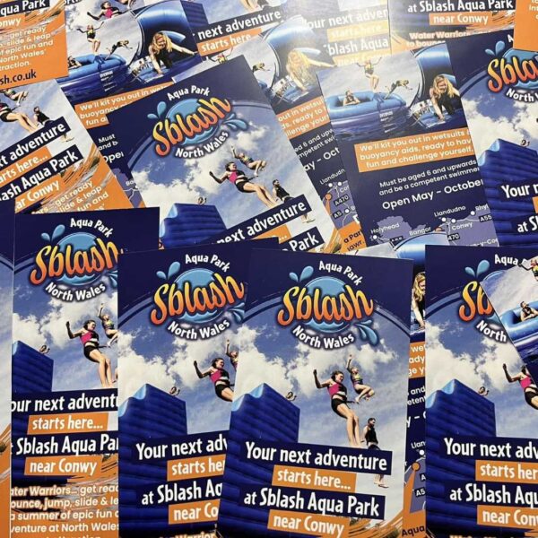 persoanalised branded merch items for event exhibition north west wales affordable high quality logo flyers bvusinesss cards posters signs migs pens lanyards banners flyers