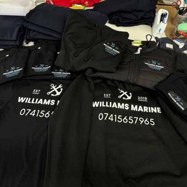 workwear teamwear bundle hoodies t shirts igh quaality proffesional black affordable