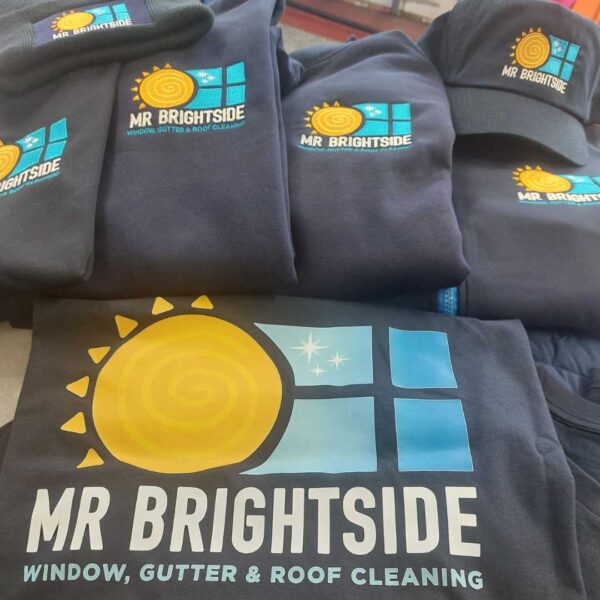 workwear teamwear bundle hoodies t shirts print embroidery high quality proffesional navy blye yellow sky green