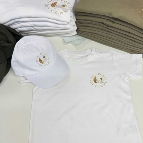 workwear teamwear bundle t shirts caps hats print embroidery highquality green khaki front back print