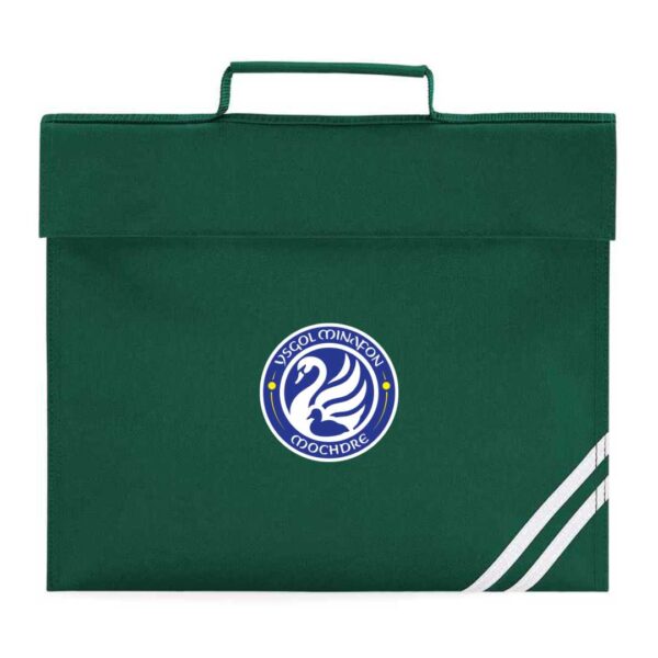 ysgol minafon mochdre book bag with or without logo