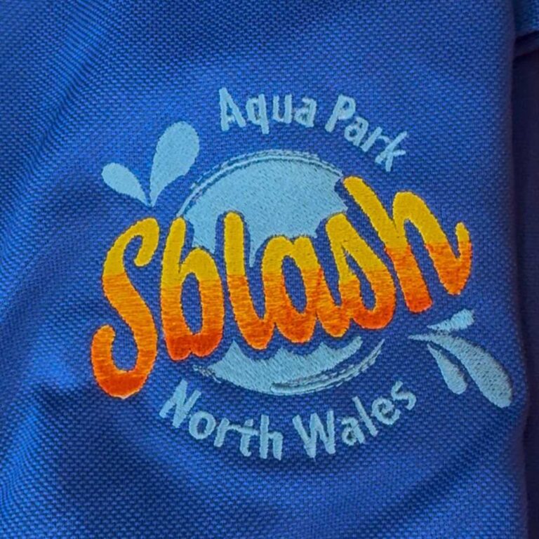 embroidery logo north west wales uniform hgigh quality