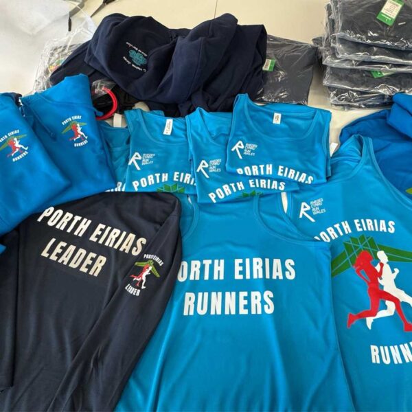 sportswear teamwear sports club running exercise vests polos tees t shirts bundles company team customised logo name print affordable