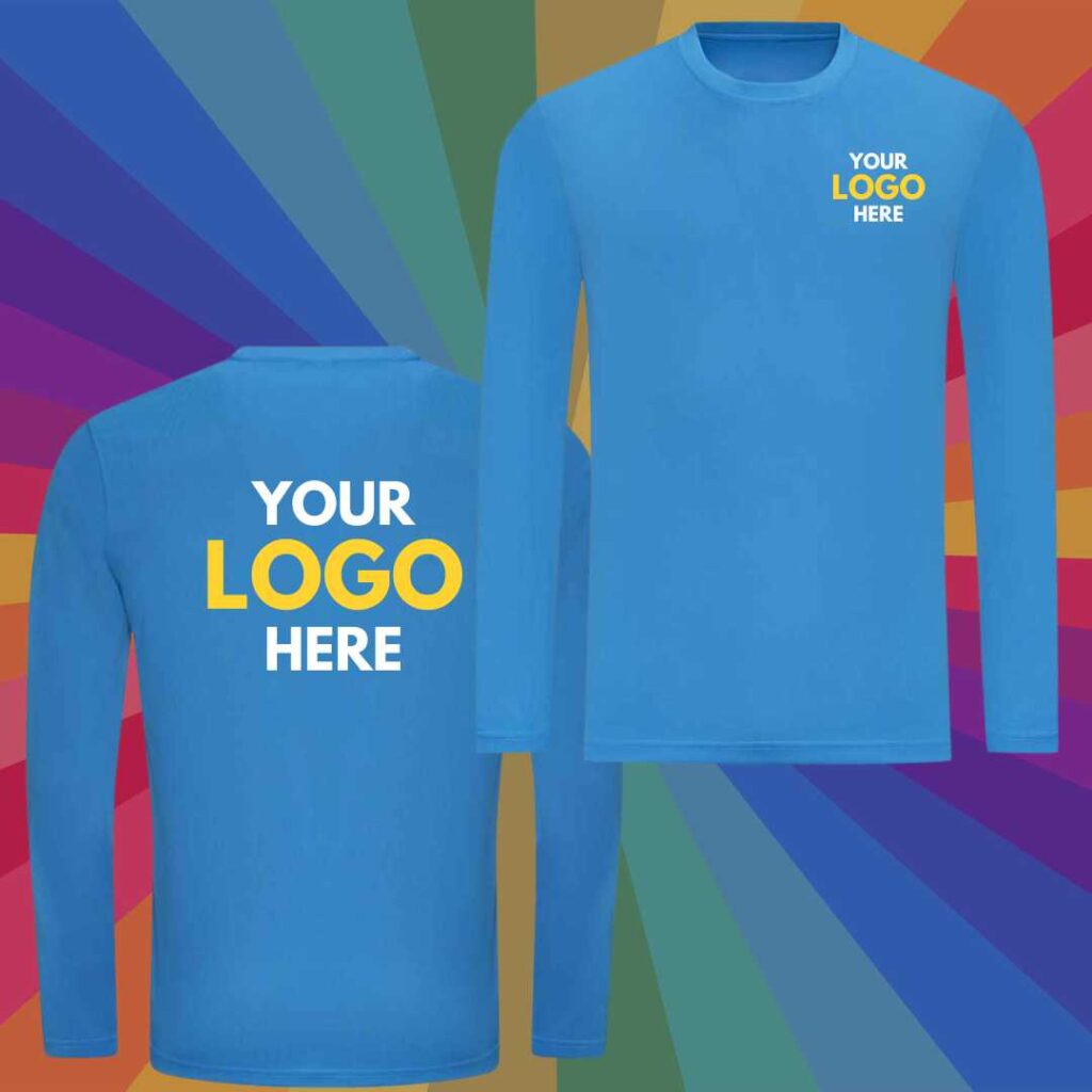 personalised sports wear team multiple colours north west wales embroidery printed printing