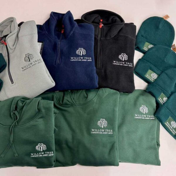 personalised branded business company teamwear workwear high quality with chest logo embroidery print affordable black fleece fleeces jackets grey black white gold yellow