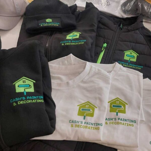 personalised branded business company teamwear workwear high quality with chest logo embroidery print affordable black fleece fleeces jackets grey black white gold yellow