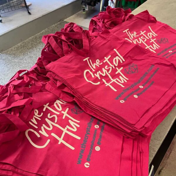 personalised branded custom tote bags company business logo any design text high quality any colours both sides bags mugs