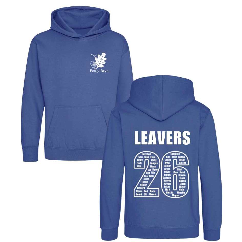 Pen y Bryn Year 6 Leavers Hoodie 2026